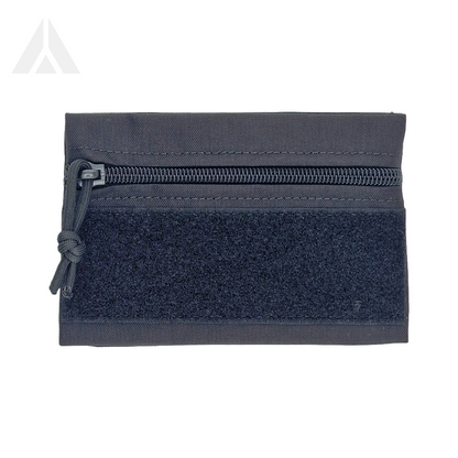 Zip pouch velcro medium - Black