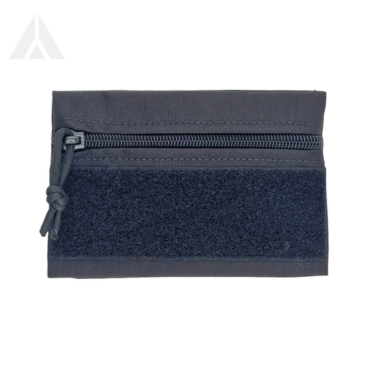 Zip pouch velcro medium - Black