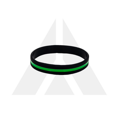 Thin line wristbands silicone