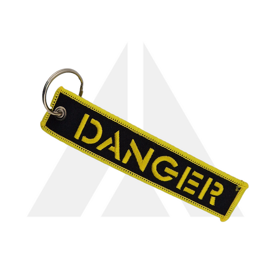 keyring tag - DANGER