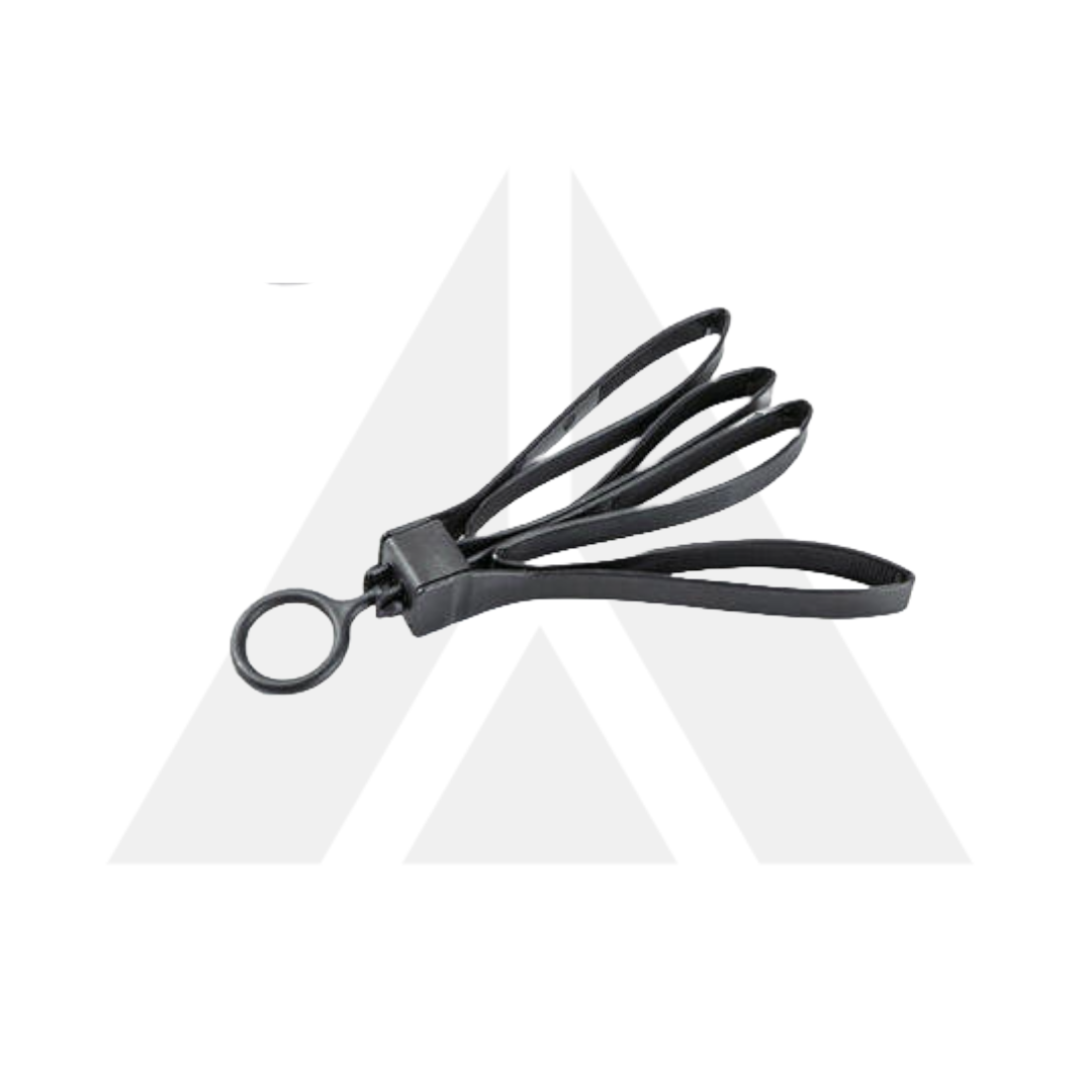 Plastic quick wrist restraints