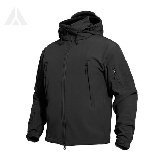 TACVASEN Outdoor Softshell Jacket - Black